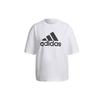 Crew Neck Pullover Large Logo Short Sleeve T-Shirt Women T-Shirts White HC6358