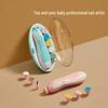 Portable Electric Baby Nail Grinder & Clippers Set - Six-in-One, Anti-Scratch, Anti-Pinch Safe