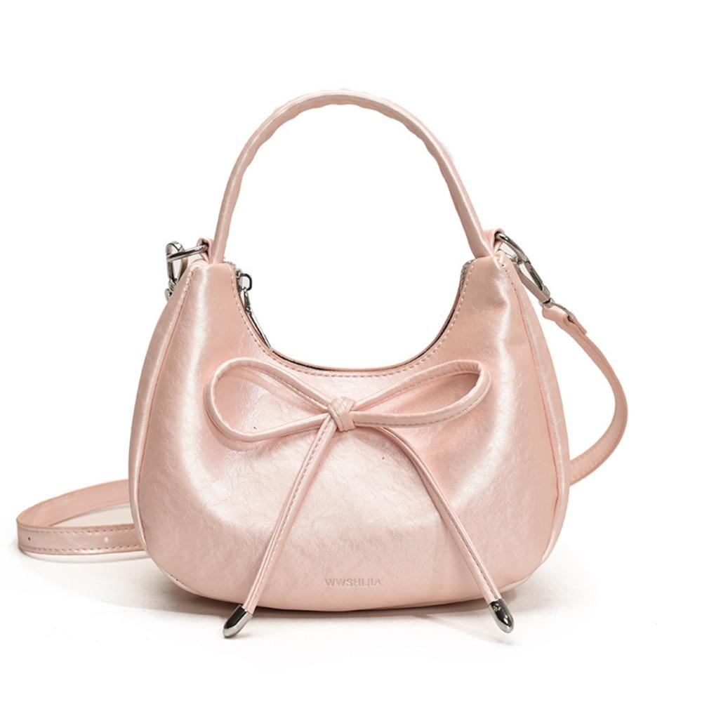 Милая сумка-бабочка с галстуком-бабочкой в корейском стиле, женская сумочка-клатч, модная сумка-мешок из искусственной кожи с бантом для девочек