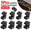 1-5 шт. ATX 8-контактный 6-контактный разъем питания на 8-контактный 6-контактный разъем питания для настольных компьютеров, видеокарт, графического процессора, усилителя рулевого управления