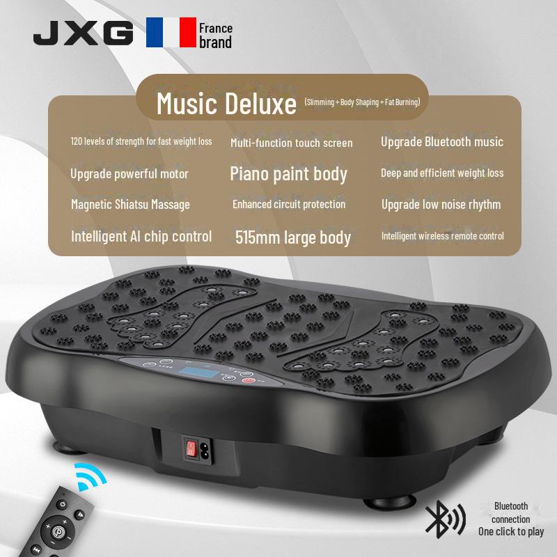 Вибрационный тренажер JXG: Ленивая формирователь тела, вибрационная платформа для укрепления мышц и похудения.