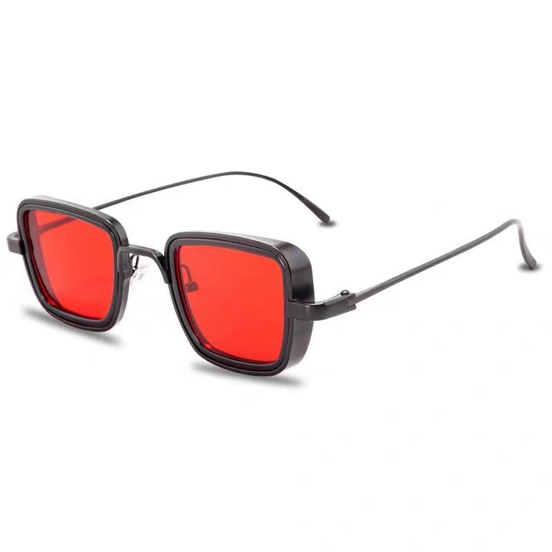 2025 Trendy Retro Metal Square Men's Sunglasses - UV Protection, European & American Style
