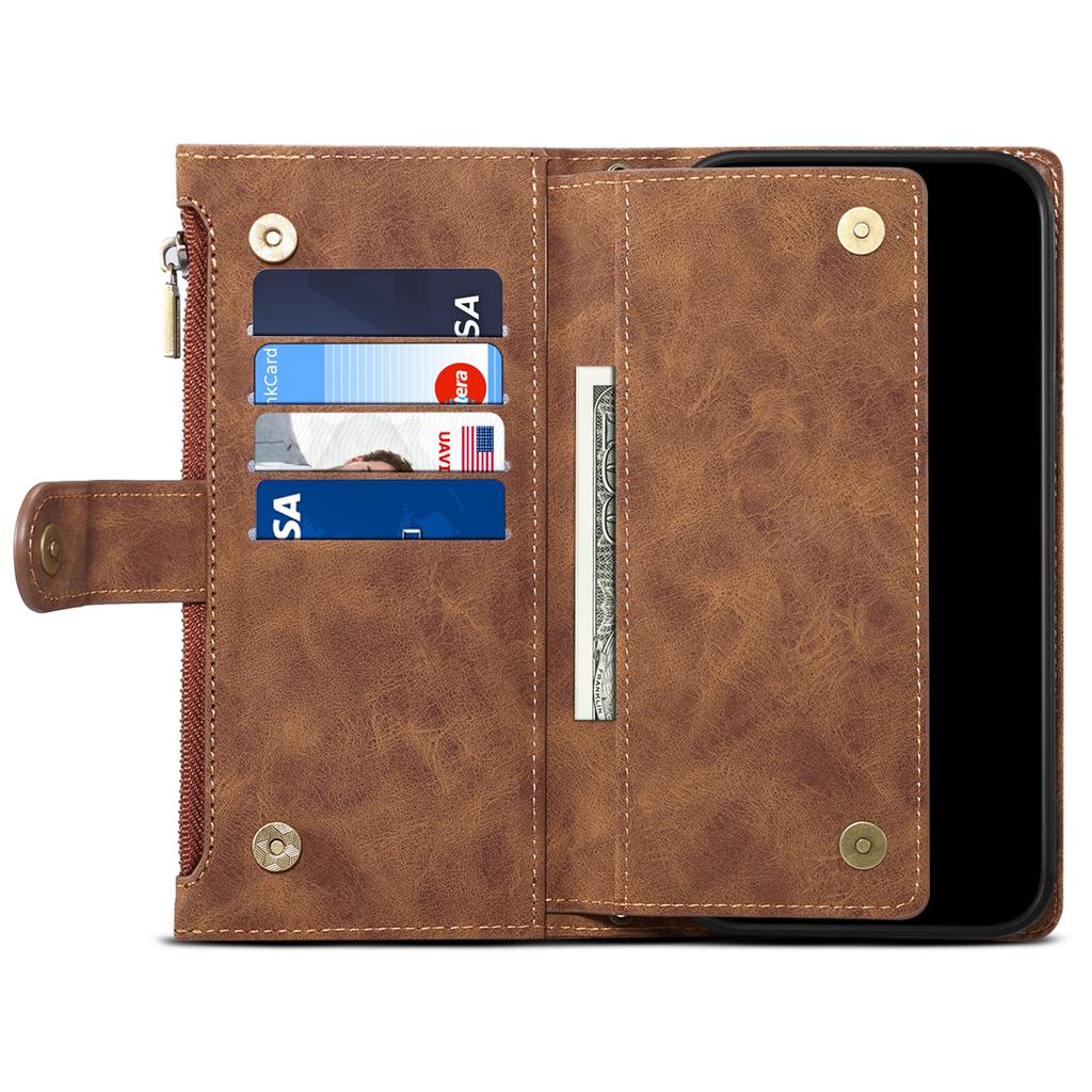 ESEBLE Star Series For Motorola Moto G84 5G Case RFID Blocking Wallet Leather Phone Cover