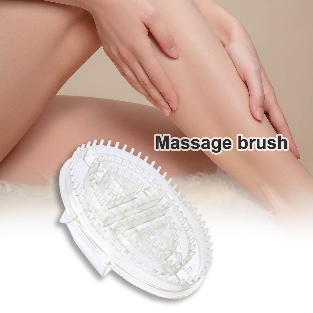 Набор для массажа от целлюлита Массажное масло Акупрессура Карта Удаление Щетка Петля Щетка Подходит для женщин и мужчин, 10 мл