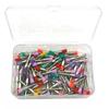100 Pcs Dental Colorful Nylon Type Latch Flat Polishing Polisher Prophy Brushes Polishing Brush Dental Lab Product