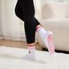 Harajuku Street Yoga Socks Breathable Mid Tube Socks New Cherry Embroidery Socks