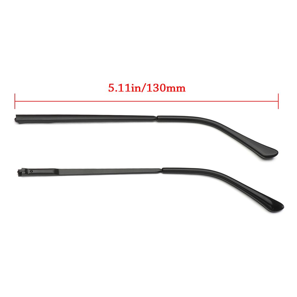 1 Pair Metal Anti-Slip Repair Tool Glasses Arm Spectacle Frame Replacement Leg Eyewear Accessories