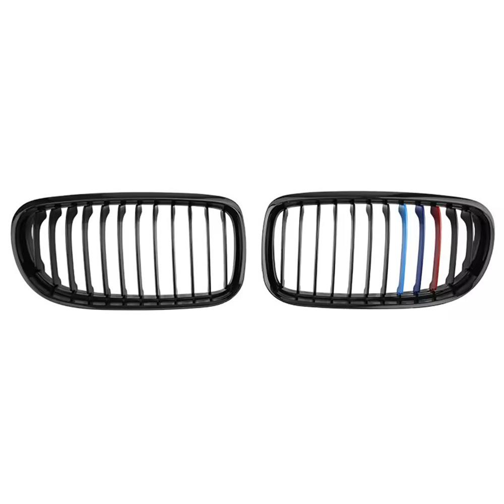 Enhanced Tri-Color Grille for BMW 3 Series E90/E91 (2009-2012) - Single Line Design