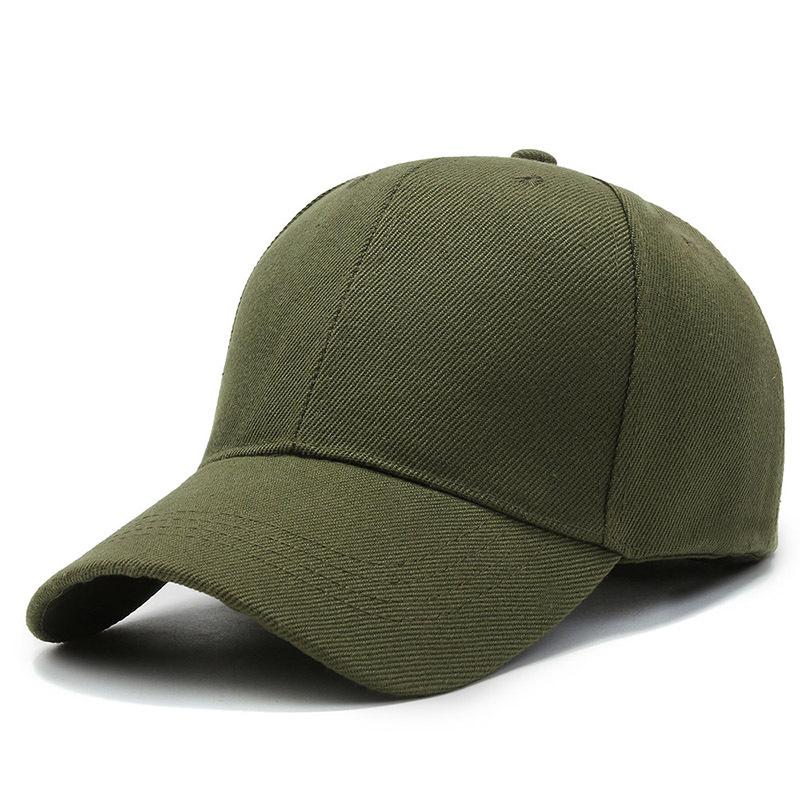 Shade Travel Cap Monochrome Bare Body Sun Protection Cap Mao Green Light Board Hat Trend Spring and Autumn Baseball Hat