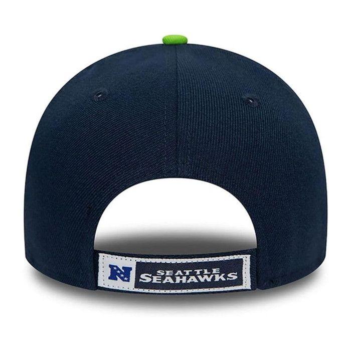 Casquette ajustable Seattle Seahawks Enfant The League Bleu Foncé 9FORTY