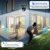 LS VISION ICsee Security PTZ Camera 6K 12MP HD Three Lens 8X Zoom Outdoor WiFi Wireless CCTV Video Surveillance Auto Tracking Home Protection