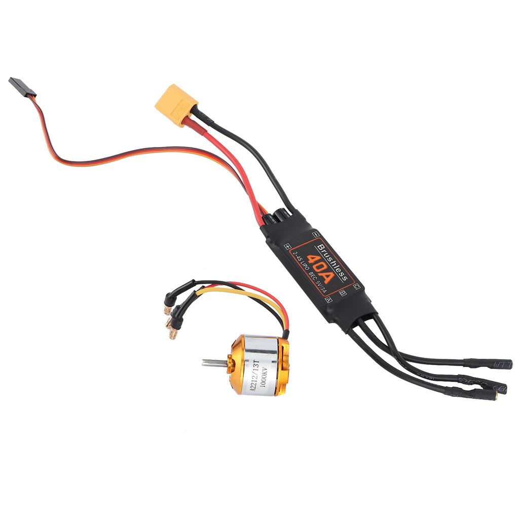 2212 1000KV Motor 40A Brushless ESC Set Accessories for RC Drone Helicopter FPV Model