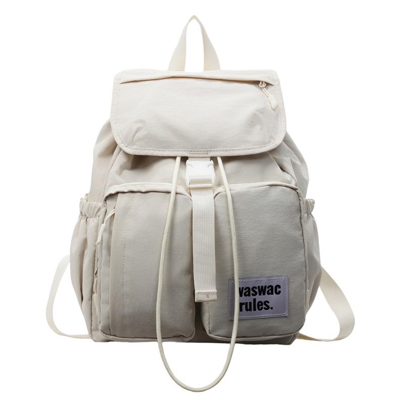 Повседневный нейлоновый рюкзак большой вместимости, новый легкий и универсальный рюкзак, дорожная школьная сумка