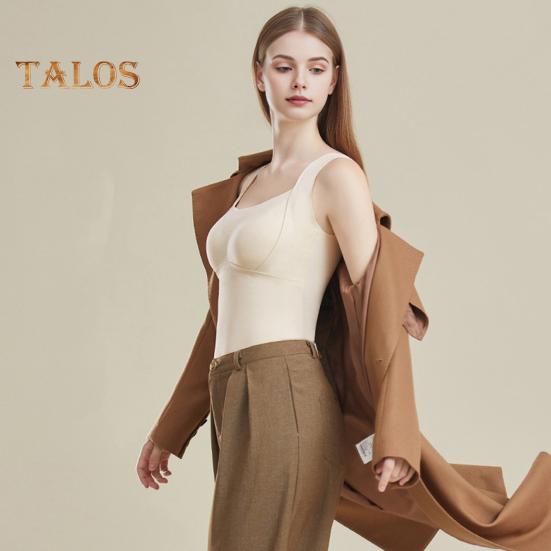 Жилет-подкладка 3D Cup Shape Теплый Удобный Самонагревающийся Термотоп Утепленный Бесшовный Осенне-Зимний Базовый Жилет