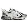 New Balance NB 410 V5 Cushioning Abrasion Resistant Low top Running Shoes Unisex Silver Black MT410KM5(Team113-S-BOX)