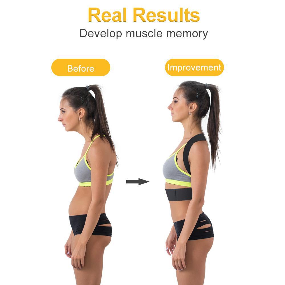 Умный пояс-корректор Взрослый Детский Интеллектуальное напоминание Выпрямляющий ремень Облегчение