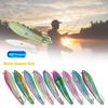 4.06 Inch Fishing Bait 3D Fish Scale Metal Sequin Bait Jig Lure Deep Sea Lure Trolling Fishing