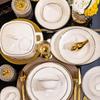 Керамическая глубокая тарелка Jingdezhen в скандинавском стиле, 8 дюймов