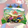 Cute Cartoon Mario Children's Three-piece/four-piece Bedding Set