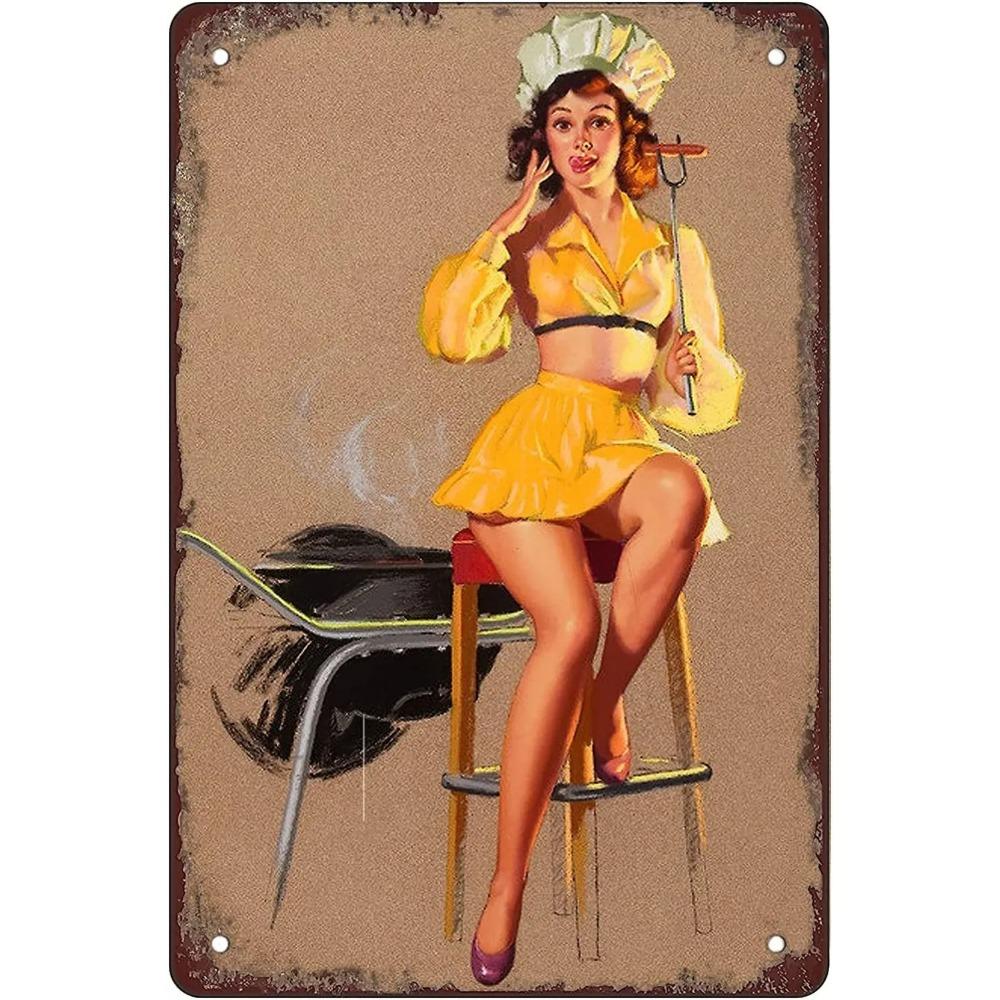 Vintage Metal plaque/Wall Decor, Interior, for Kitchen, Coffee, Bar, Cafe