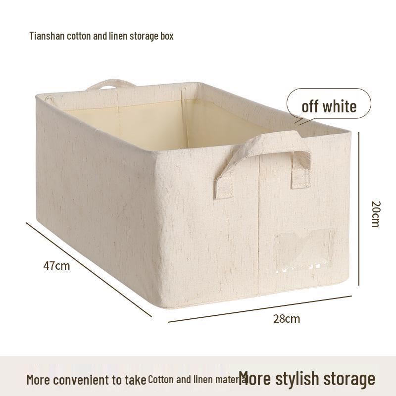 Складной органайзер из ткани с ионным стальным каркасом: Большой ящик для хранения одежды и книг.