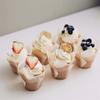 50/100PCS White Tulip Cake Paper Cups Oil Proof Cake Lining Baking Muffin Cups Wedding Birthday Party Decoration Tools
