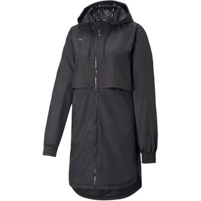 Логотип животного Спортивная тренировочная теплая ветрозащитная дождевая куртка Женская куртка Puma-Black 521791-01