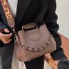 Foreign Order High-end Portable Bucket Bag Women's 2025 New Wide Shoulder Strap Versatile Shoulder Bag Fashion Messenger Bag