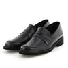 HIMIKO ADVAN Leather Loafers 651309 Black Made with Genuine Leather and Featuring a Lightweight 245, Soft, Cushioned, Sole.