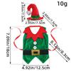 Christmas Cute Elf Costume Wine Bottle Decorative Ornaments Christmas Red Wine Set Table Atmosphere Decoration Props