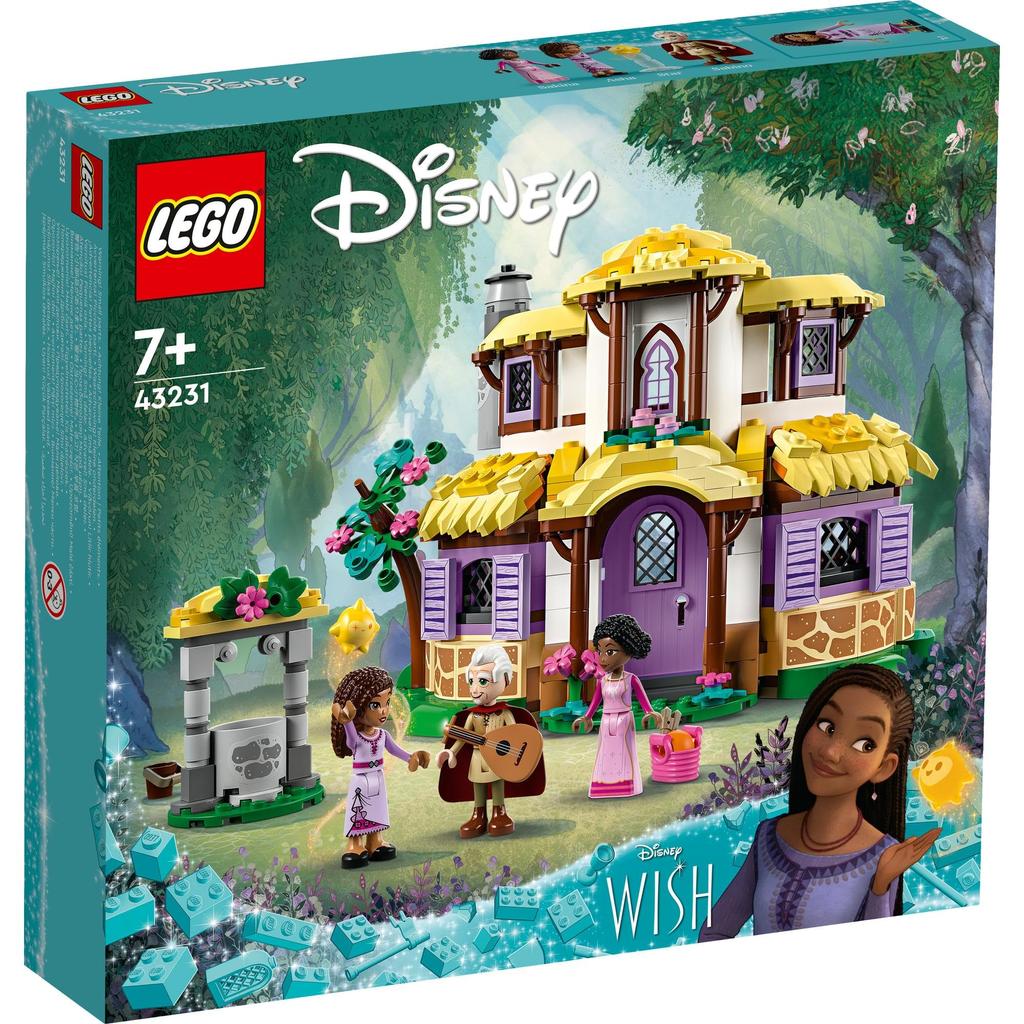 LEGO Disney Princess Cottage 43231 Игрушечный блок Present Princess Princess Fantasy Girl 7 лет Asha's ~