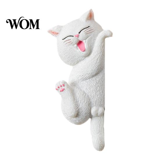 Easy Installation Wall Art 3D Cat Light Switch Sticker, Decorative Resin Plate Cover, Cute Animal Double Socket Guard Stickers, Peel And Stick