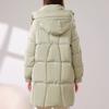 Fashion Women Winter Long Coats Elegant Thick Warm Parkas Hooded Loose Outerwears Lady Jackets