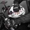 Stainless Steel Reinforced Motorcycle Gloves Men Women Outdoor Riding All Season Half Finger Breathable Protective Gear
