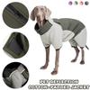Warm Dog Winter Coat, Pet Coats For Large Dogs Winter,Dog Turtleneck Coat With Zipper & Reflective Strips,Pet Jacket For Medium Large Dogs