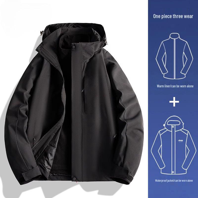 Camel Outdoor Женская водонепроницаемая пуховая парка 3-в-1 для зимнего туризма и альпинизма