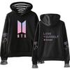 Kpop Love Yourself Bts Bangtan Boys Толстовка Худи Карманный Свитер Унисекс