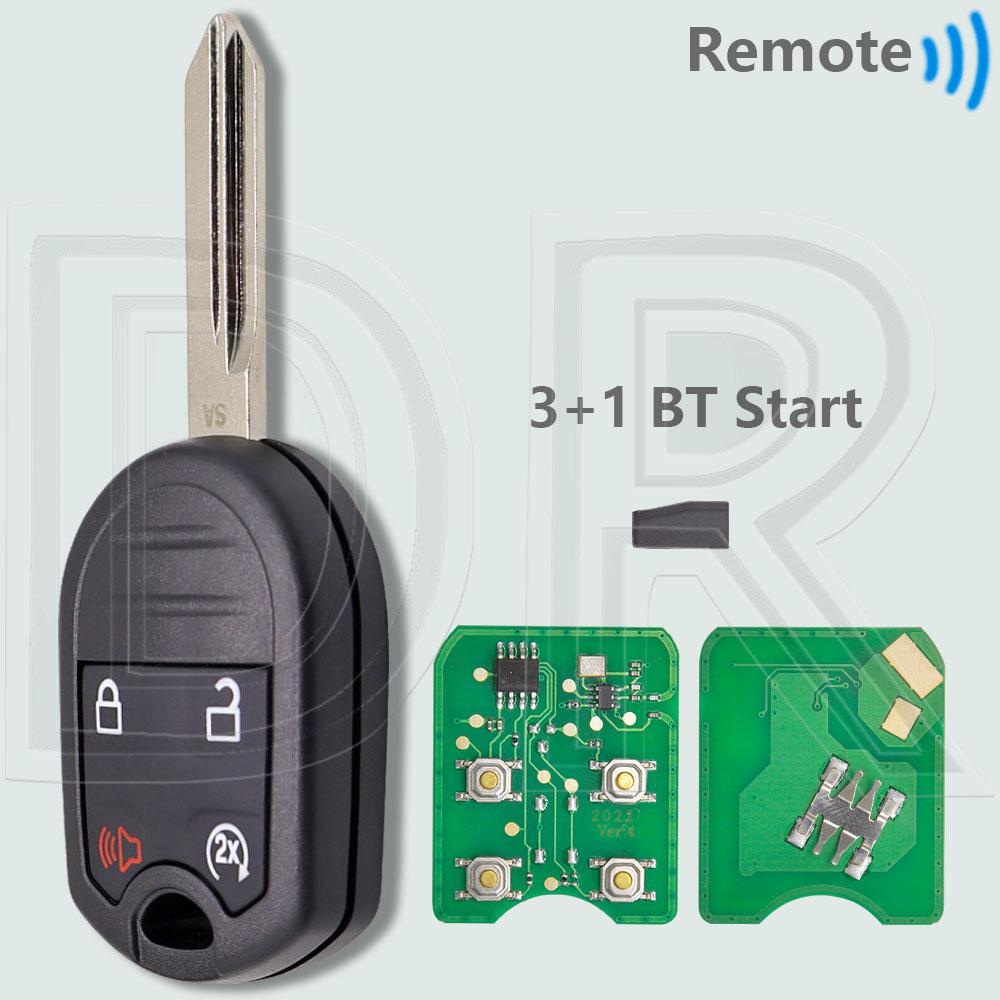 DR CWTWB1U793 315/433MHz 4D60/4D63+ Car Remote Key For Ford Edge Escape Fusion Taurus Mazda Expedition Explorer Flex Musta