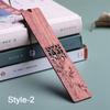 Stationery Vintage Bookmark Wooden Book Page Marker Durable Book Clip