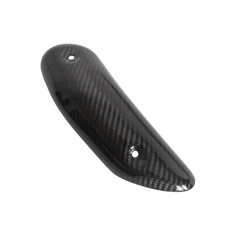 Для DUCATI 749 999 2003 2004 2005 2006 100% Углеродное волокно Крышка выхлопной трубы Мотоциклетный глушитель Теплозащитный кожух Защита трубы Обтекатель