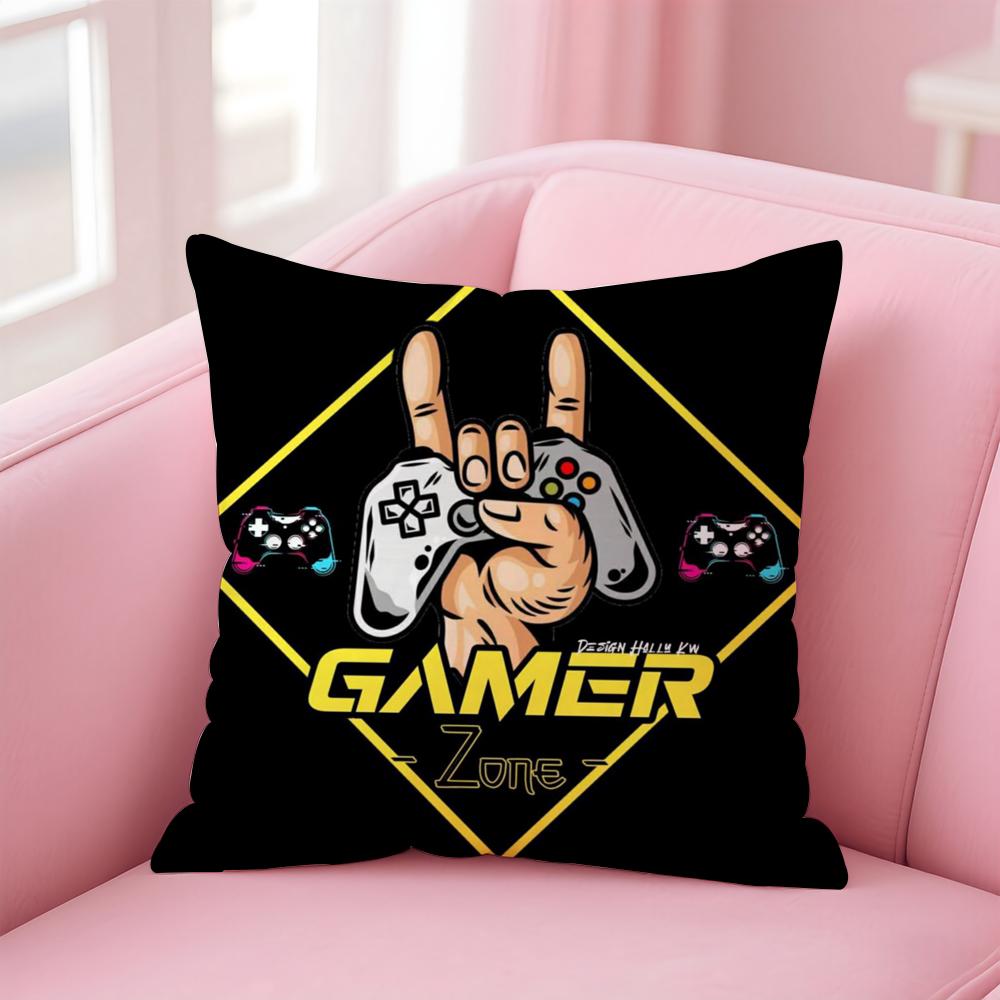 Красочная Граффити Игра Геймпад Чехол для Подушки Удобный Двусторонний Чехол для Подушки Идеально для Автомобиля Дивана Спальни и Не Только