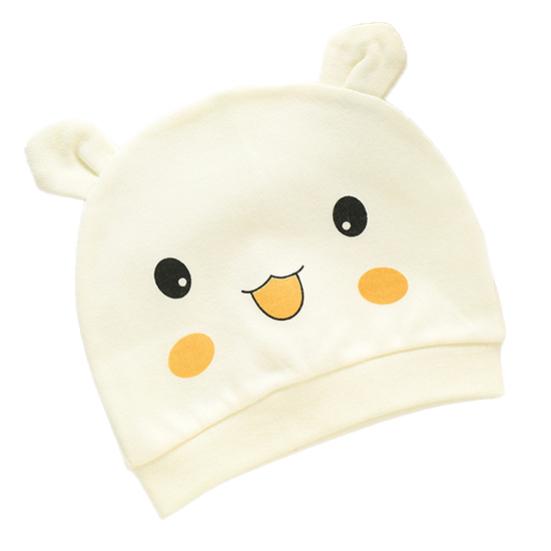 Unisex Baby Hat Newborn Toddler Beanie Cute Smile Face Rabbit Design Cotton Cap Warm