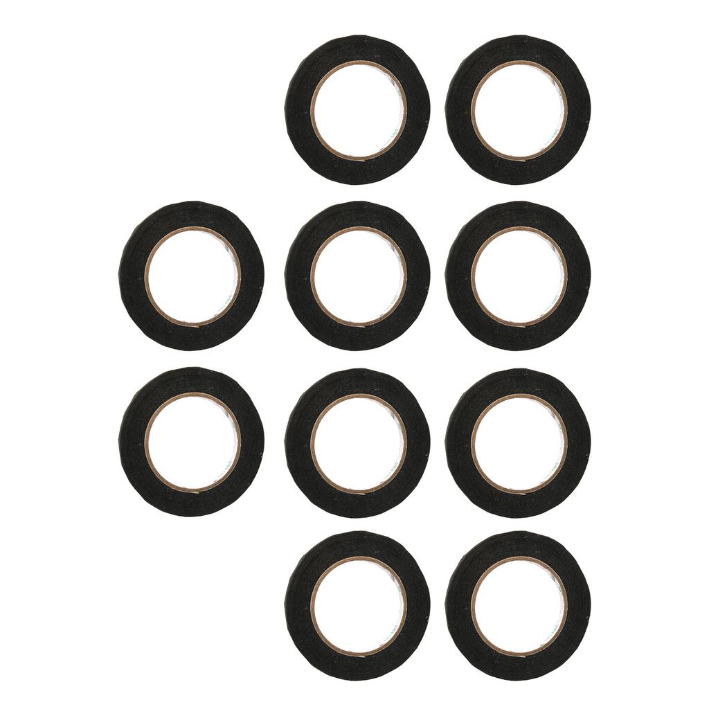 10 рулонов клейкой ленты для дизайна ногтей, предотвращающей загар, маникюрная лента, ширина 1 см, длина 20 м