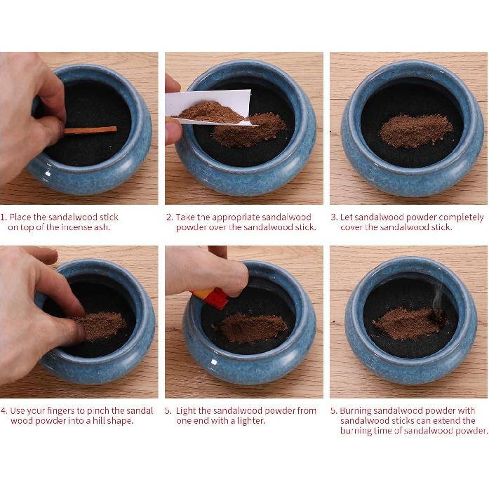 Сандаловое дерево Пало Санто 20 Священных Палочек - Дикий Сбор Высокая Смолистость Палочки для Окуривания для Медитации, Йоги или Молитвы (4 дюйма)