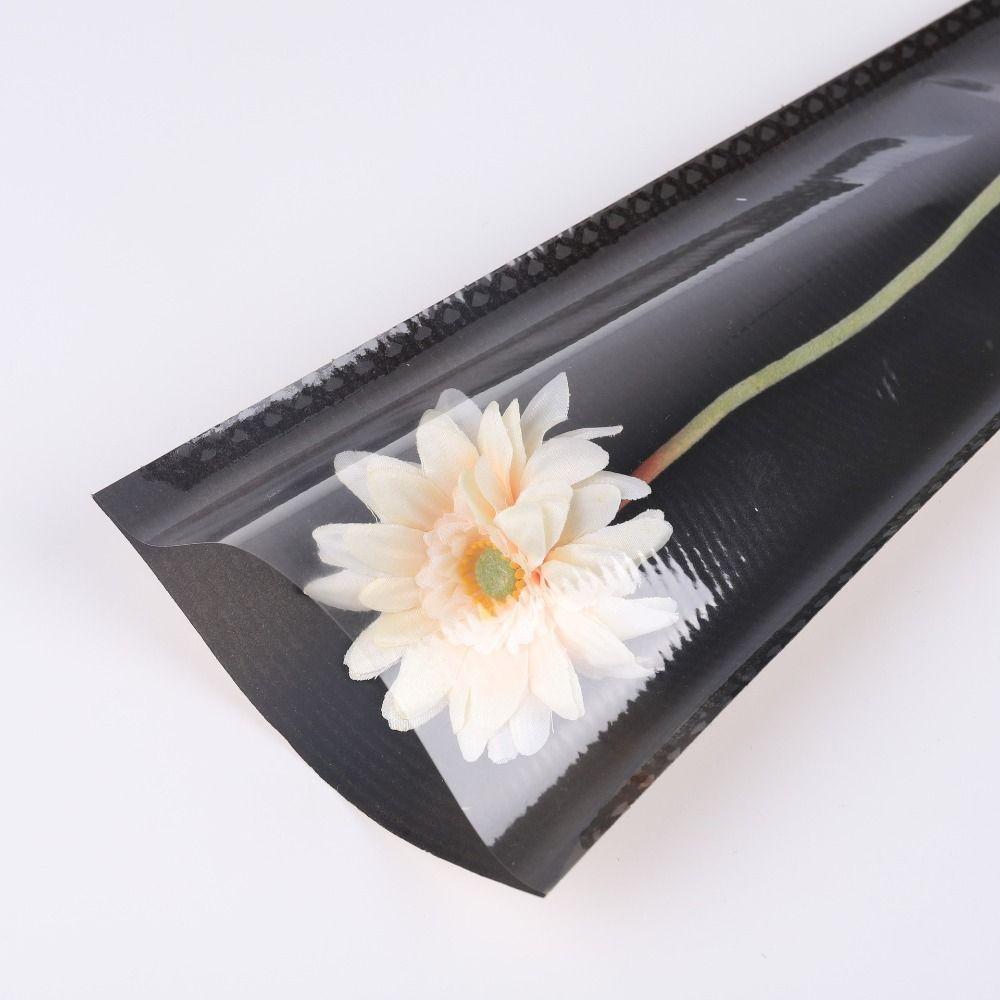 20pcs Waterproof Flower Bouquet Packaging Bags Rose Flower Bouquet Wrapping Bag  Teacher's Day