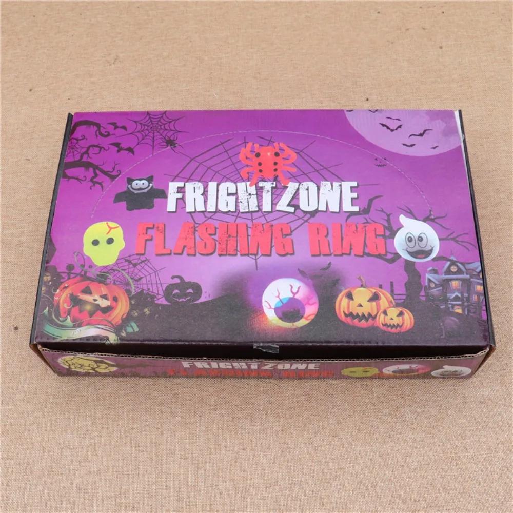 Новые подарки на Хэллоуин, Бал-маскарад, Пальчиковые фонарики, Светящиеся игрушки, Детские тыквы, Летучие мыши, Кольца