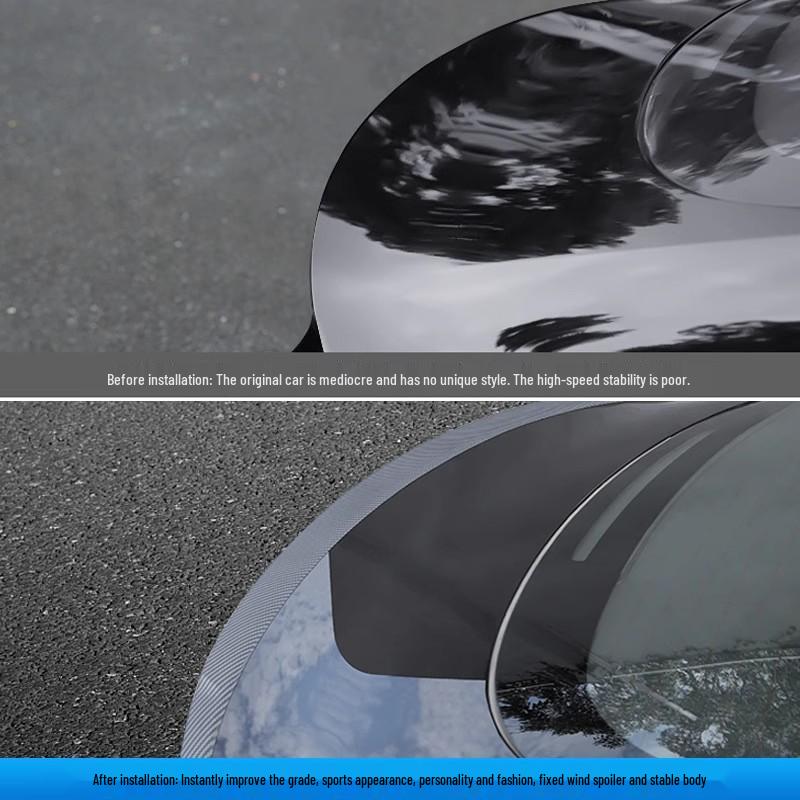 Tesla Model Y/3 High-Performance Rear Wing Carbon Fiber Accessory - 2025 Version