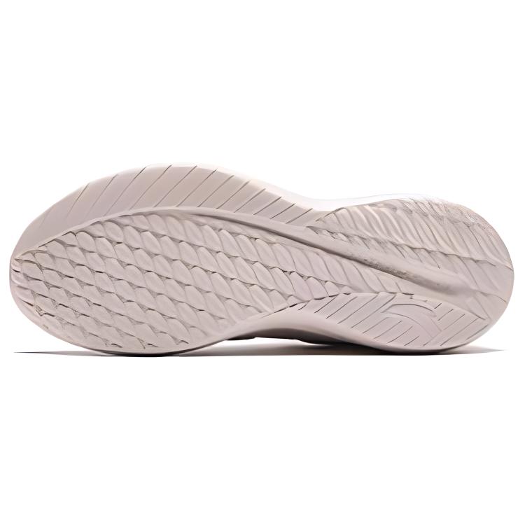 Anta Удобные универсальные тканевые кожаные амортизирующие нескользящие износостойкие низкие повседневные кроссовки для бега женские кроссовки Lotus-Gray 922345512-8