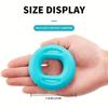 Build Muscle Strength In Your Hands with This 20 To 80 Lb Hand Muscle Training Silicone Ring. Perfect for Home Gyms