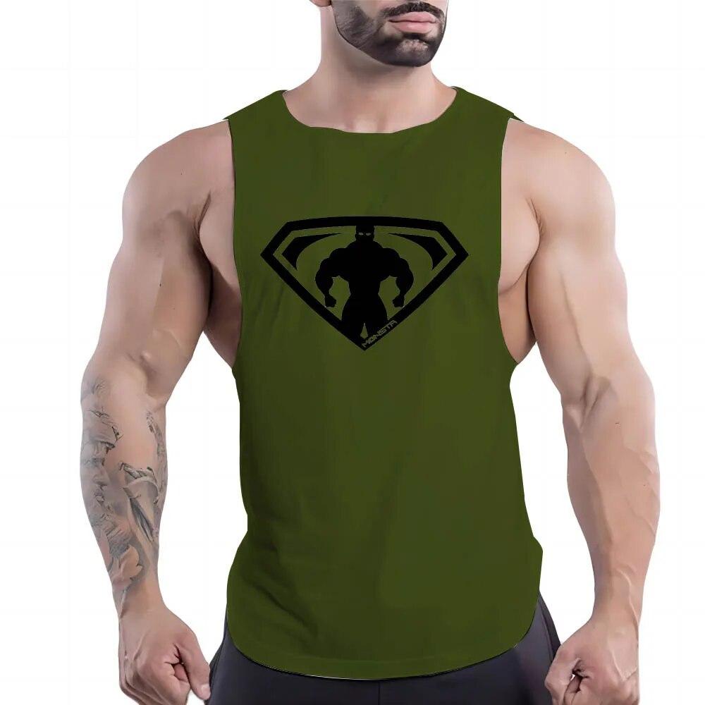 Повседневный спортивный жилет с круглым вырезом для взрослых и мужчин Four Seasons, удобная трендовая модная дышащая футболка без рукавов с 2d принтом